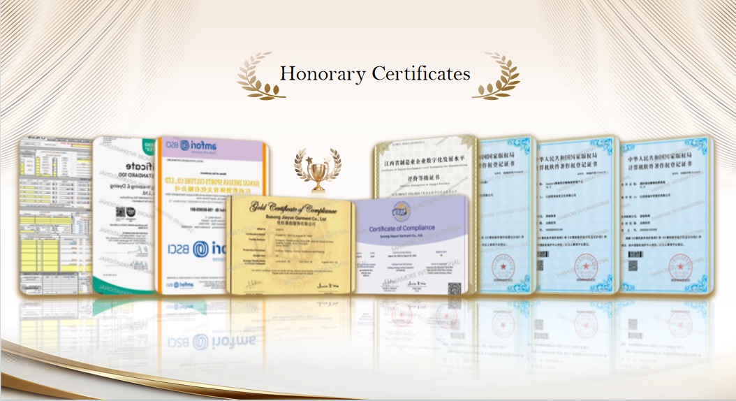 Honorary Certificates